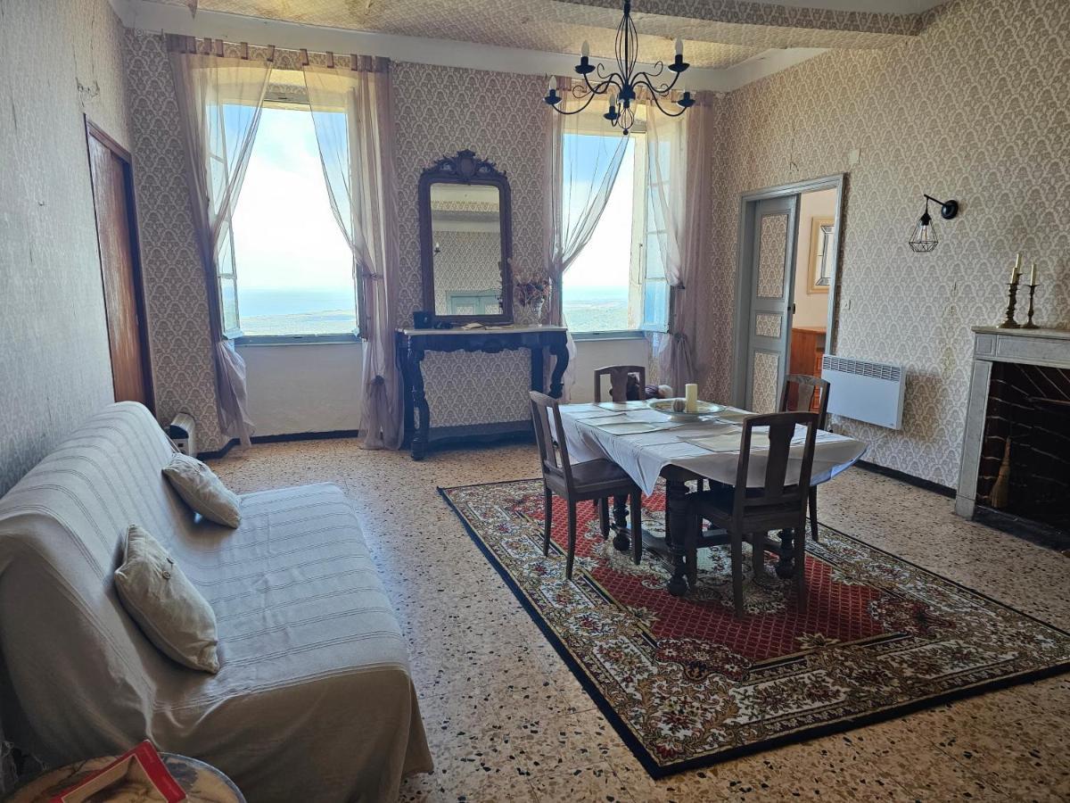 Palazzu Massoni, Magnifique Vue Sur La Mer Et La Montagne, Clim, Wifi, Parking Gratuit Cervione Exterior photo